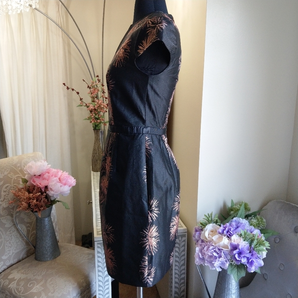 🔥LAST 1🔥NWT TED BAKER STARDUST SCULPTED DRESS - Picture 3 of 7